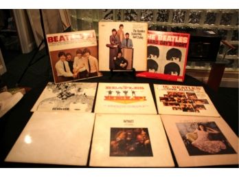 Vintage Record Albums  7 Beatles Albums!!, 1 Carly Simon & 1 Spirit