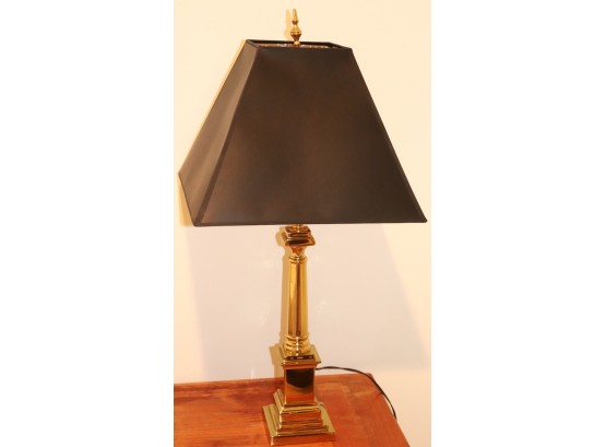 Virginia Metal Crafters Quality Heavy Brass Table Lamp
