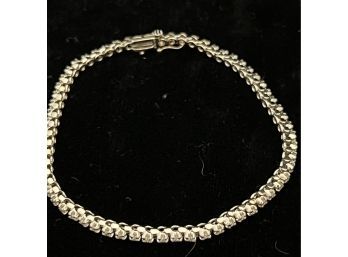 14k WG 7.25' Diamond Tennis Bracelet