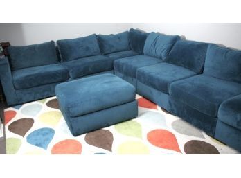 Great Modular Sofa For Your Basement Love Sac Contemporary Design Side Pcs Come Apart For Easy Removal