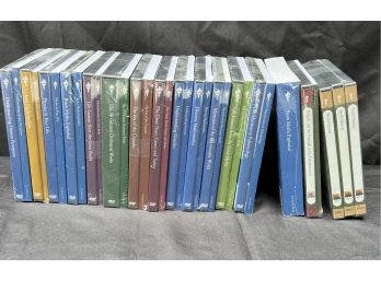 15 Great Courses  On DVD And Some With Guide Books. Unopened With Wrapping. See Description For List