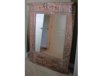 Fabulous Wall Mirror By Domain, Reproduction From European Antique
