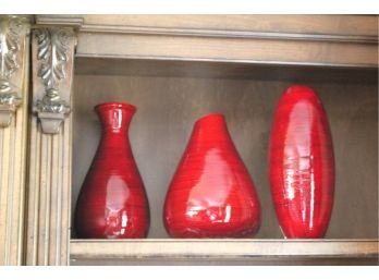 Handmade 6 Trees Ecofriendly Lacquerware Vases