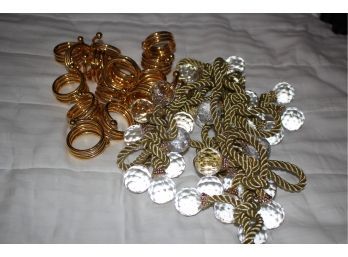 Large Collection Of Assorted Napkin Rings As Pictured