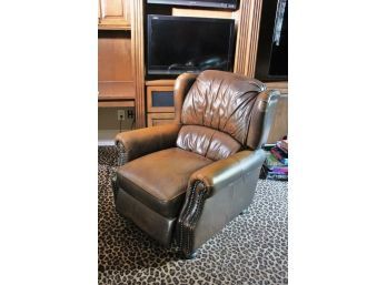 Quality Vegan Leather Reclining Chair