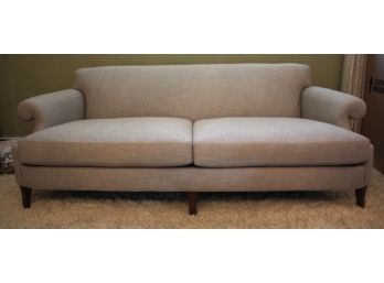 Taylor King Contemporary Sofa Nice Neutral Grey Tone