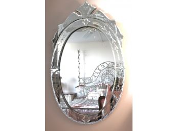 Fabulous Venetian Glass Wall Mirror