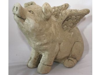 When Pigs Fly Decorative Resin Sculpture