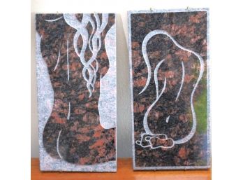 Amy Dulles Etched Stone Art