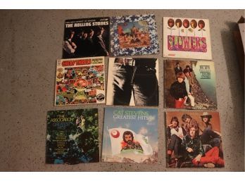 Collection Of Records Includes Flowers, Rolling Stones