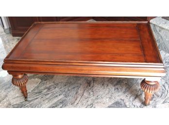 Woodbridge Furniture Coffee Table With Casters