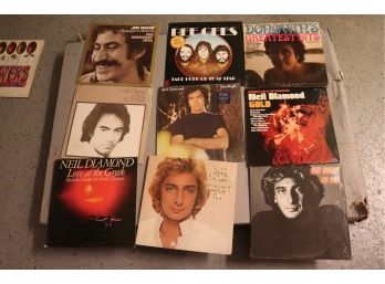 Collection Of Records Includes Donovans Greatest Hits, Neil Diamond, Barry Manilow, Bee Gees, Jim Croce