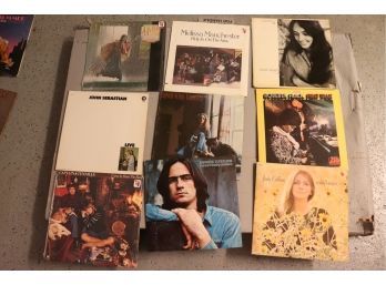 Collection Of Records Includes Judy Collins, Joan Baez, Roberta Flack , Melissa Manchester