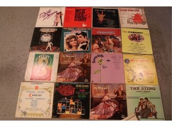 Collection Of Preowned Show Tune Record Albums Titles Include Dirty Dancing