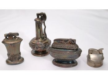 Collection Of Ornate Vintage Ronson Lighters