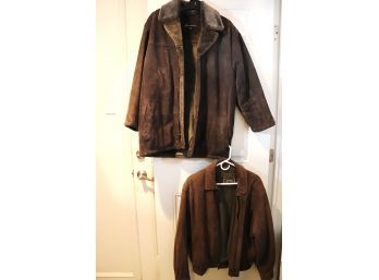 Pacific Trail Suede Jacket Size Medium, Bacharach Size Small