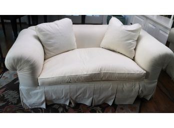 Deangelis Designer Custom Loveseat May Need New Upholstering