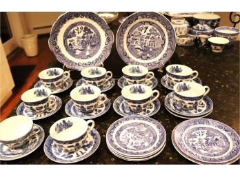 Vintage Blue Willow, Assorted Patterns