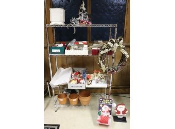 Collection Of Assorted Christmas Ornaments & Decorations