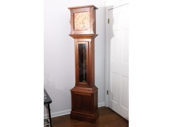 Vintage Grandfather Clock In Working Condition