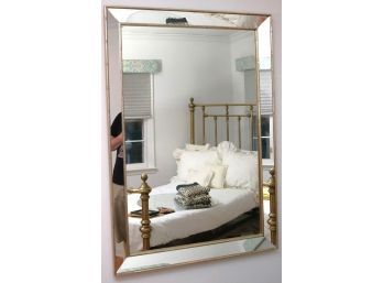 Fabulous Wall Mirror With Asian Style Bamboo Frame