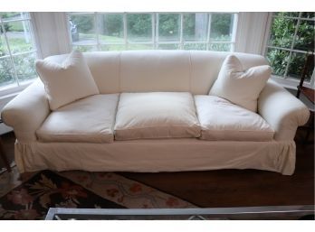 Deangelis Designer Custom Sofa May Need New Upholstering