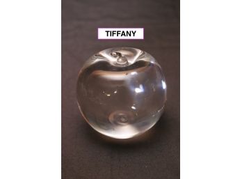 Tiffany & Co. Crystal Apple