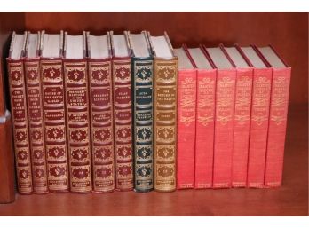 Set Of Collectors Edition Pocket Books With Leather Bound & Cloth Bound Novels