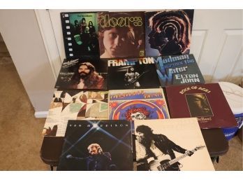 Lot Of 11 Vintage Records With Grateful Dead, The Doors, The Band, Bruce Springsteen & More