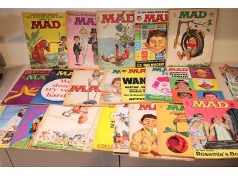 Lot Of 20 Collectable Mad Magazines From The 1960s  70 S