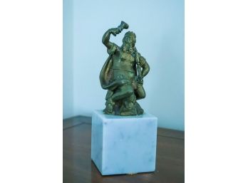 Small Brass Sculpture Made In Italy