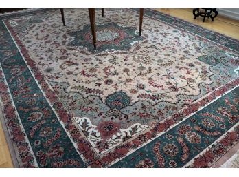 Wool Area Rug Needs Cleaning Measures Approximately 168 X120, Pretty Colors & Patterns