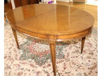 Vintage Dining Room Table Includes Three Leaves For Extra Space