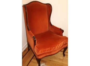 Vintage Masterpiece By Fogle Furniture Co. Wingback Chair Good Condition For Age