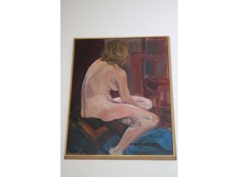 Nude Painting By Artist Marion Engel