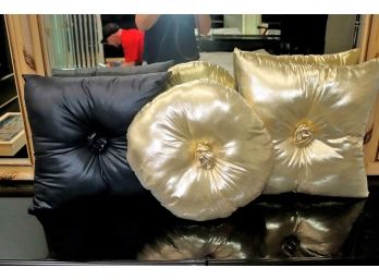 Collection Of 3 Fancy Accent Pillows By Posh Pillows