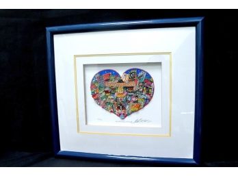 Charles Fazzino 'From Broadway With Love' 1997 Number 147/ 350 Includes COA Museum Editions
