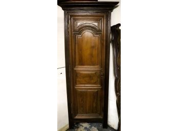 Fabulous Antique Country French Wood Corner Cabinet