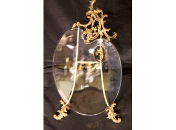 Unique Baroque Picture Frame Easel With Glass