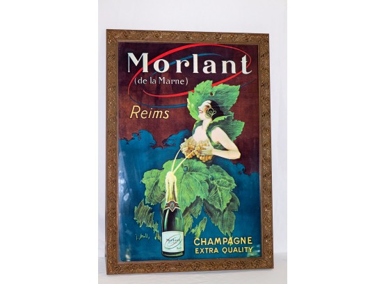 Morlant (De La Marne) Reims Champagne Extra Quality Framed Poster
