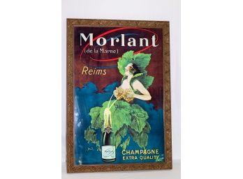 Morlant (De La Marne) Reims Champagne Extra Quality Framed Poster