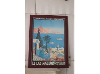 Le Lag Majeur Par Dijon Vallorbe Le Simpson Framed Print By Julien Lacaza, Seal On Top Center As Pictured