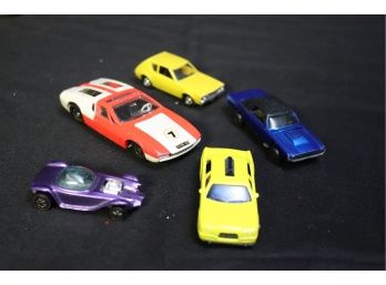 Lot Of Vintage Toy Cars With Hot Wheels, Matchbox & Dinky Mangusta