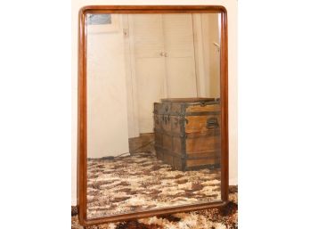 American Of Martinsville Mid Century Modern Wood Frame Mirror