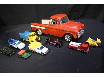 Wow Large Metal Pick Up Truck By Ertl, Dinky, Lesny, & More