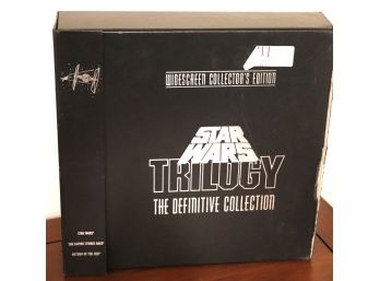 Star Wars Trilogy The Definitive Laserdisc Collection With Case