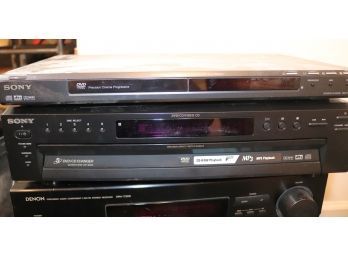 Sony CD/DVD Player Dvp- Ns50P & Sony DVP-NC615