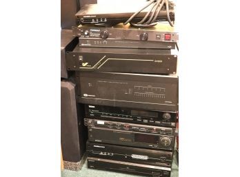 Lot Of Assorted Audio Equipment See Pictures