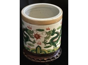 Antique Dragon Pot