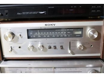 Sony STR -6040Stereo Receiver As Pictured, Tested And Powers Up As Pictured